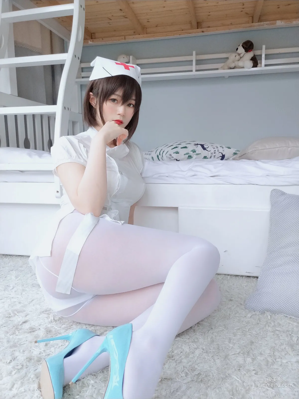 白銀81《白絲小護士》 [COSPLAY少女] 寫真集 21