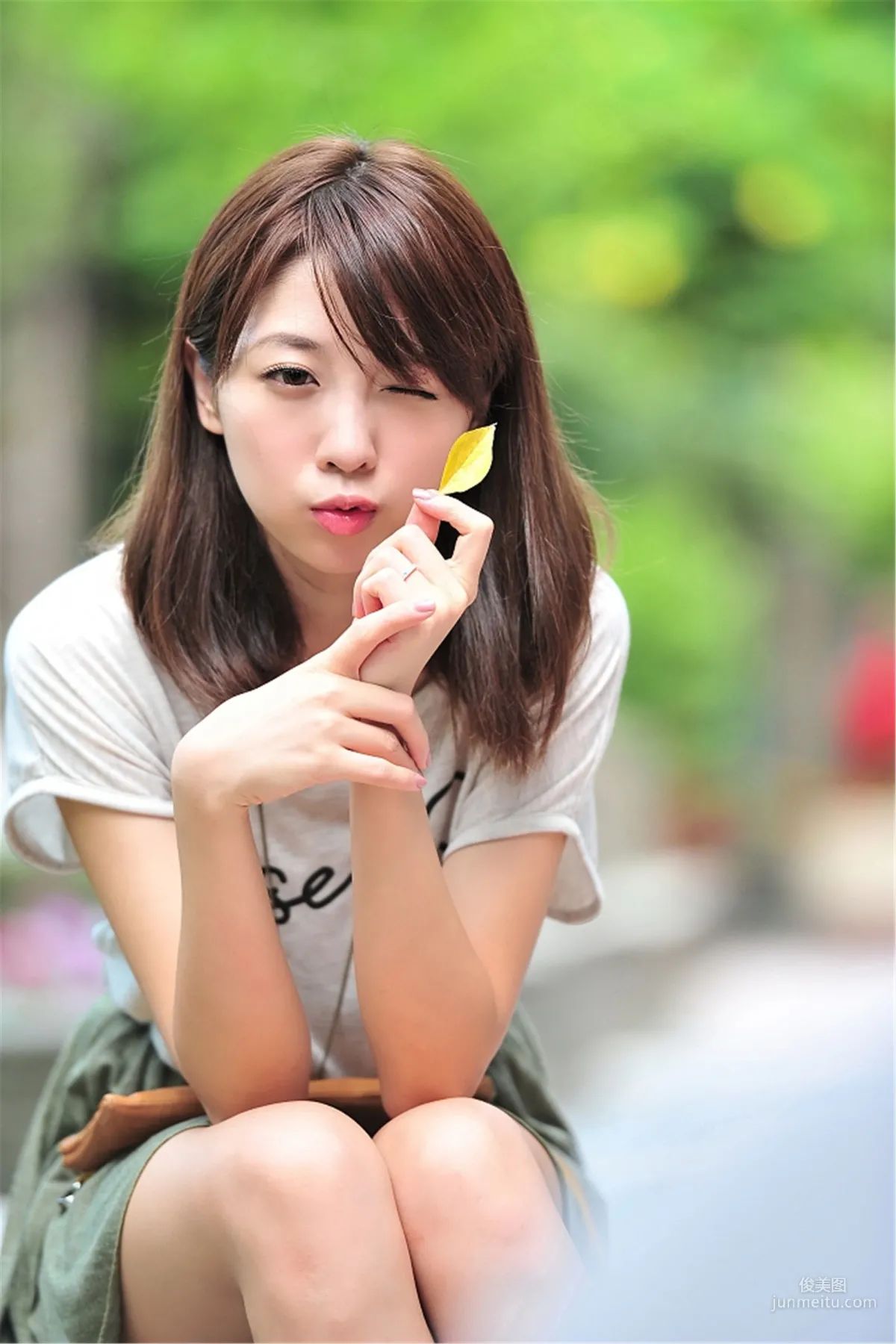 台灣正妹小玉《士林國小外拍》寫真集 11
