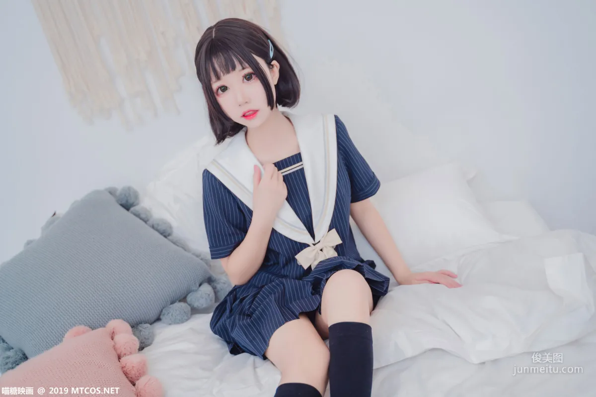 《JK制服少女》 [喵糖映画] VOL.013 写真集34