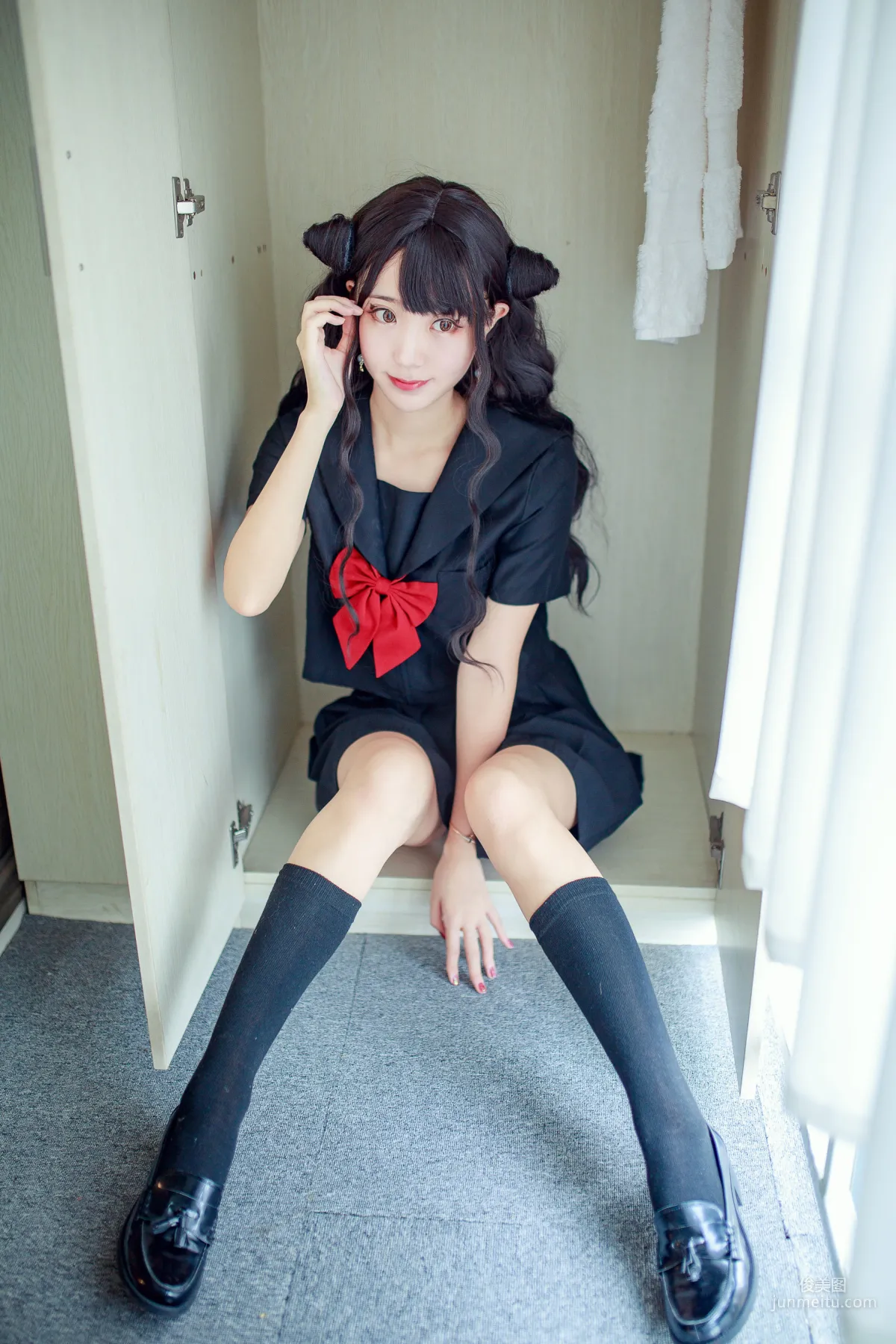 COSER黑川《小惡魔JK》 [COSPLAY福利] 寫真集 25