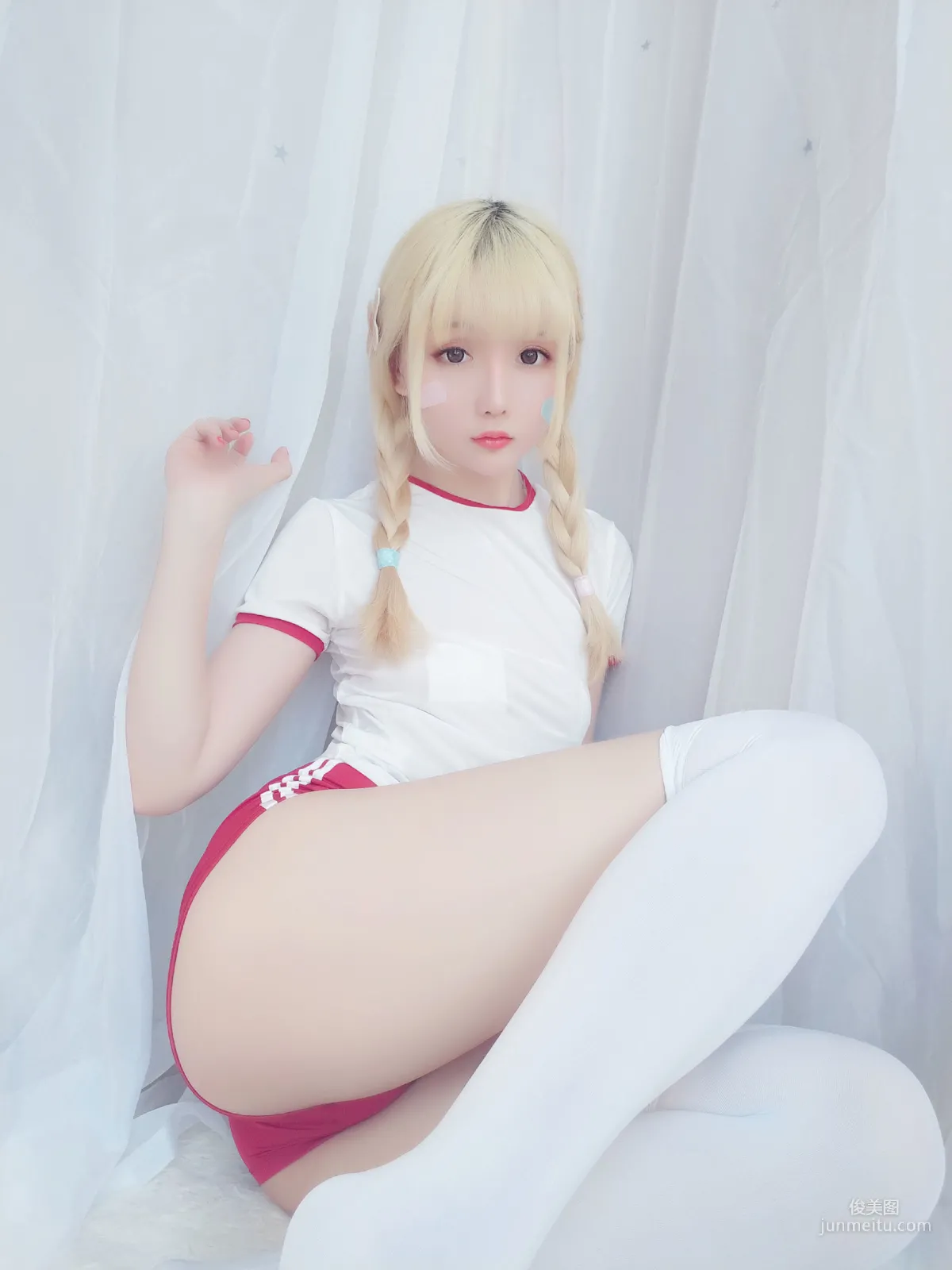 星之遲遲 《弱氣學園包》 [福利COSPLAY] 寫真集 33