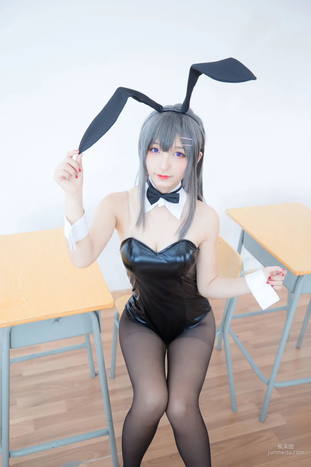 COSER神楽坂真冬《櫻島麻衣》 [福利COSPLAY] 寫真集 4