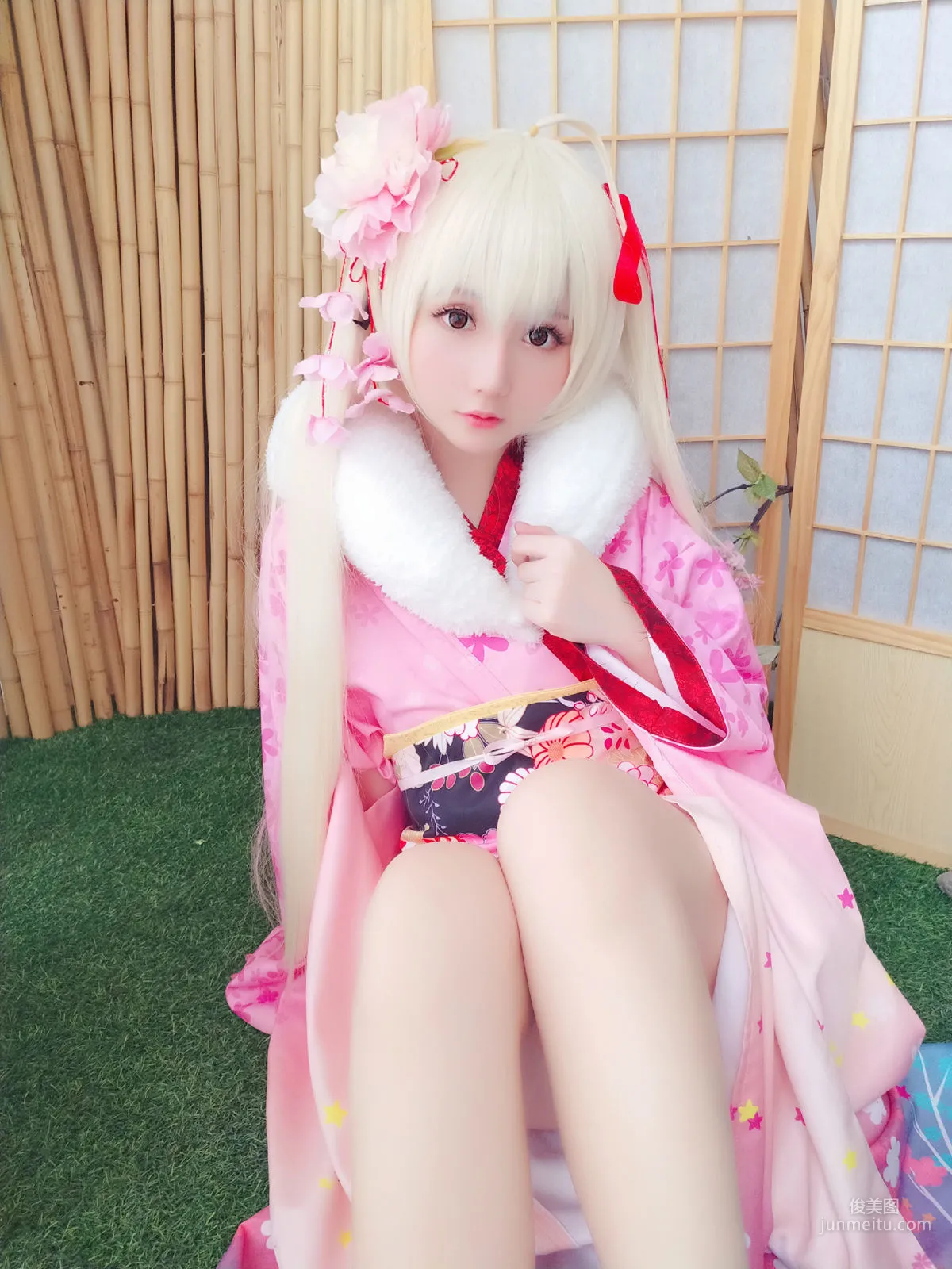 星之遲遲《粉紅泡泡包》 [COSPLAY美女] 寫真集 49