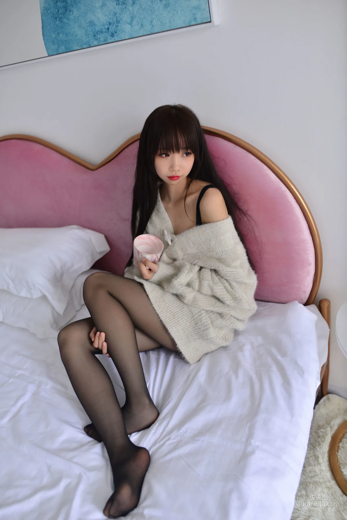 COSER雪琪SAMA《毛衣少女》 [福利COSPLAY] 寫真集 24