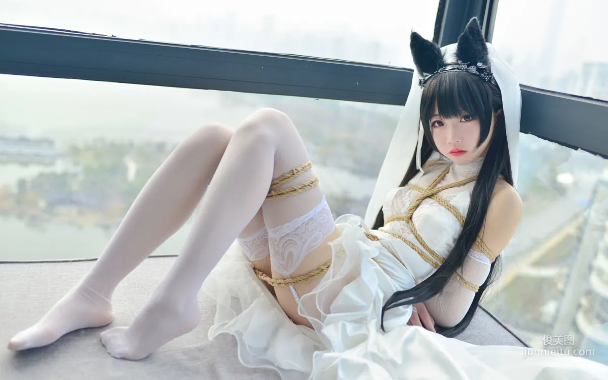 雪琪SAMA《愛宕婚紗》 [福利COSPLAY] 寫真集 33