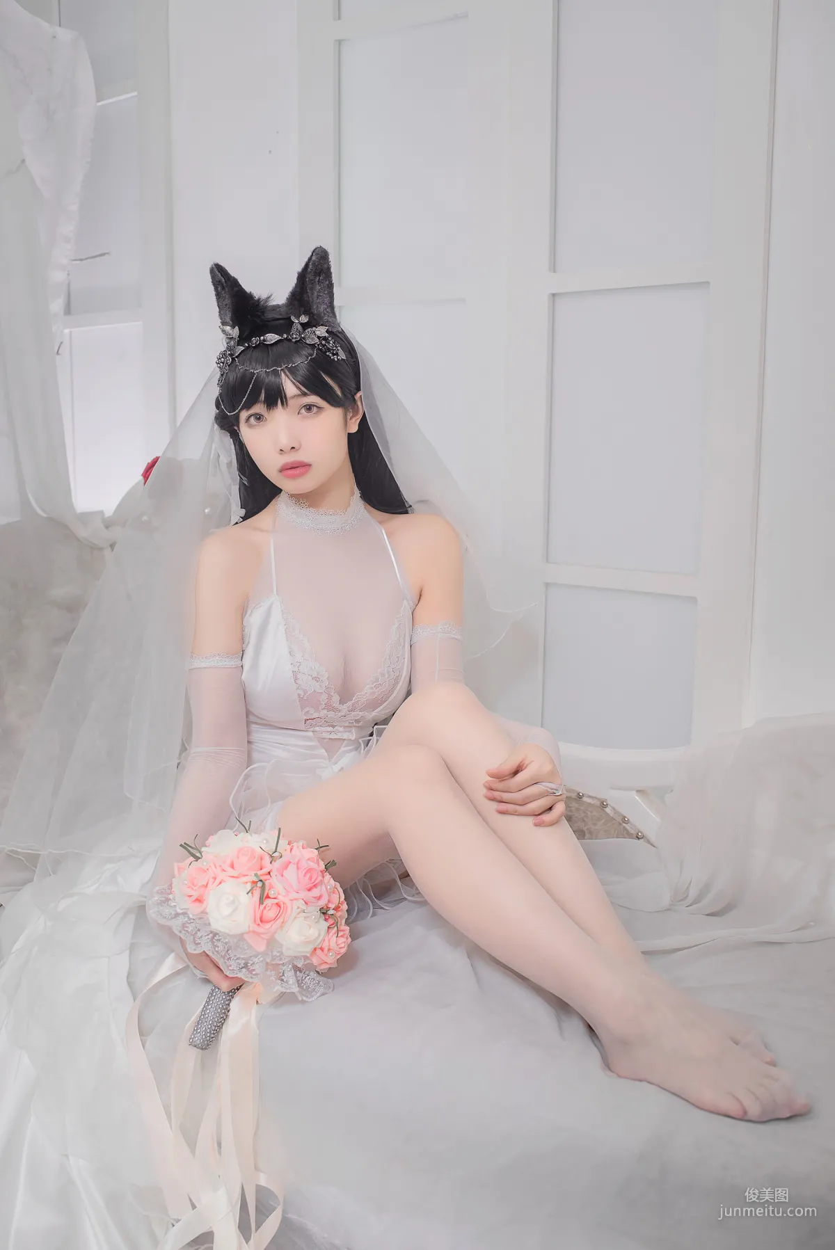雯妹不講道理《愛宕花嫁》 [COSPLAY福利] 寫真集 15