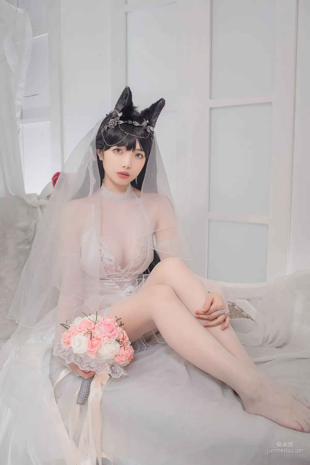 雯妹不講道理《愛宕花嫁》 [COSPLAY福利] 寫真集 14