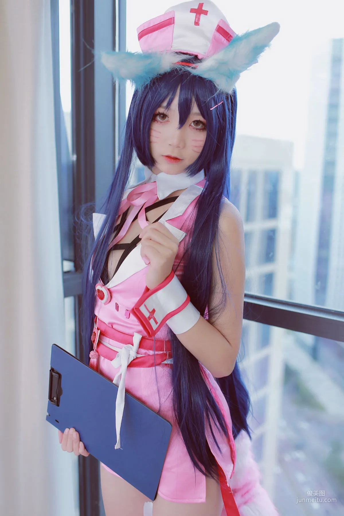 清純少女五更百鬼《阿狸護士服》 [COSPLAY美女] 寫真集 24
