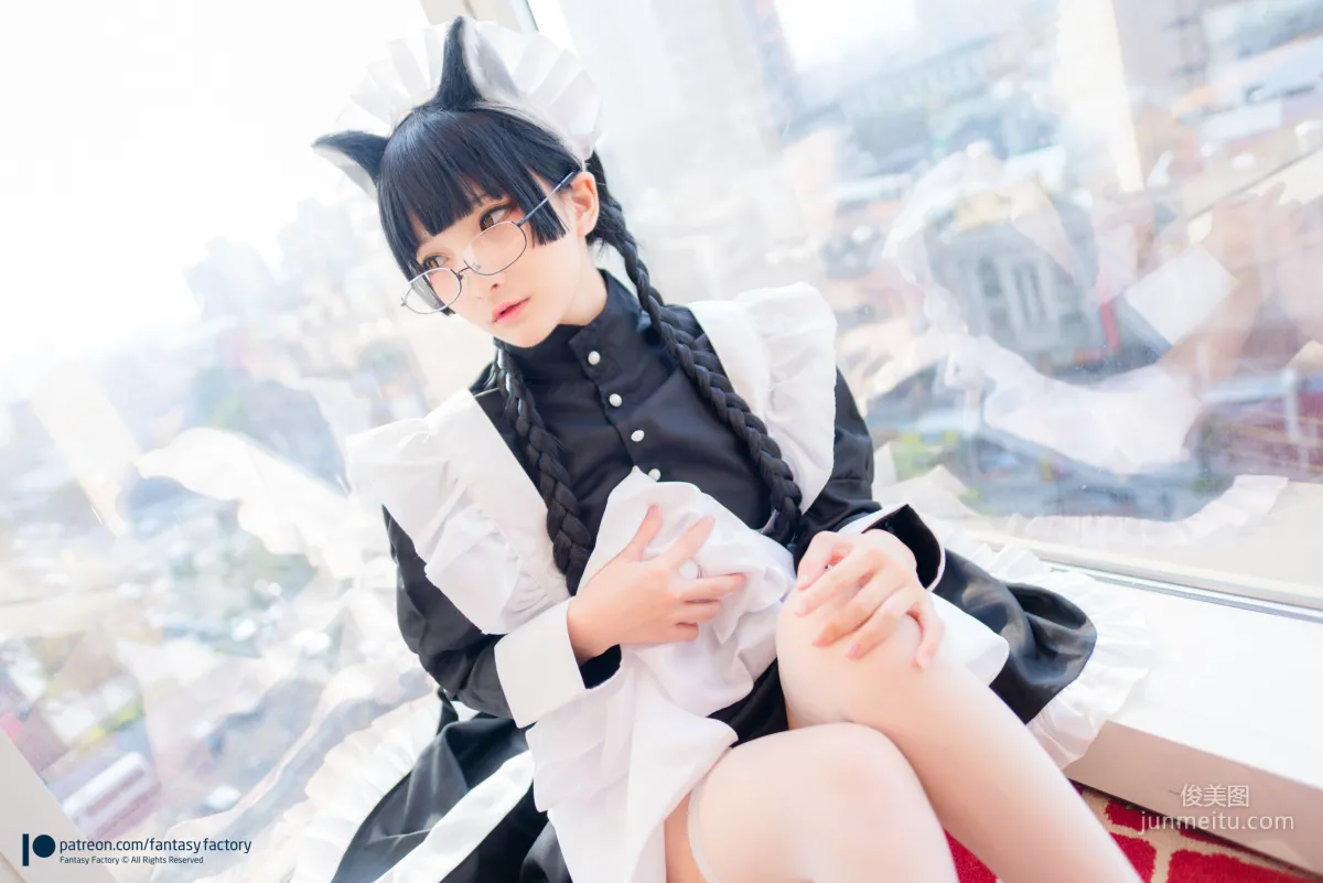 COSER小丁《黑猫女仆》 [Fantasy Factory] 写真集5
