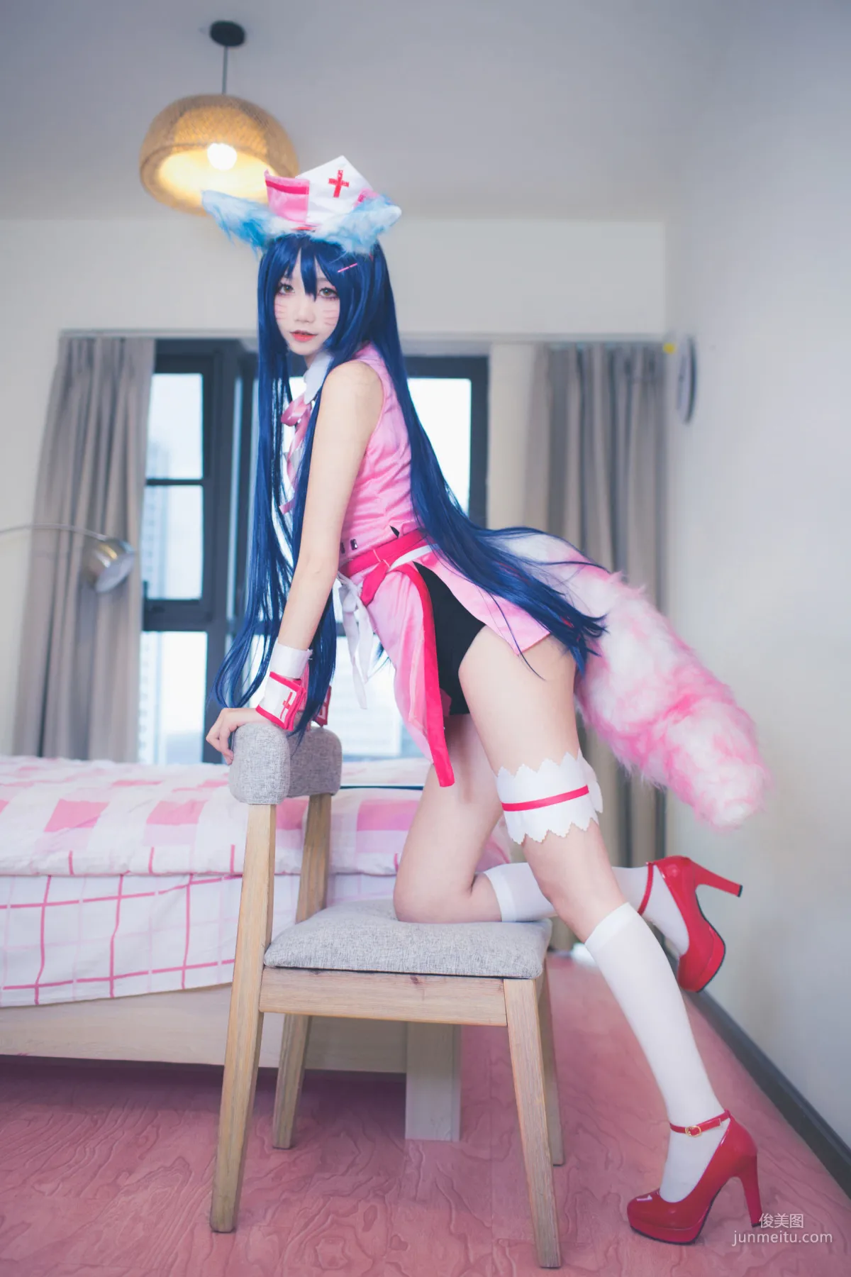 清純少女五更百鬼《阿狸護士服》 [COSPLAY美女] 寫真集 29