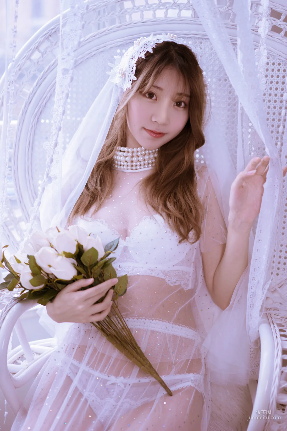 COSER黑川《年上彼女 婚紗+毛衣》 [COSPLAY少女] 寫真集 5
