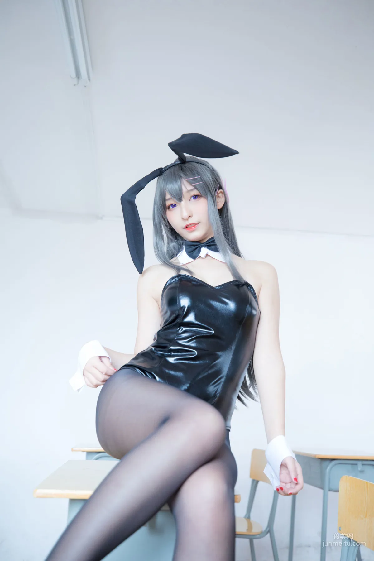 COSER神楽坂真冬《櫻島麻衣》 [福利COSPLAY] 寫真集 23