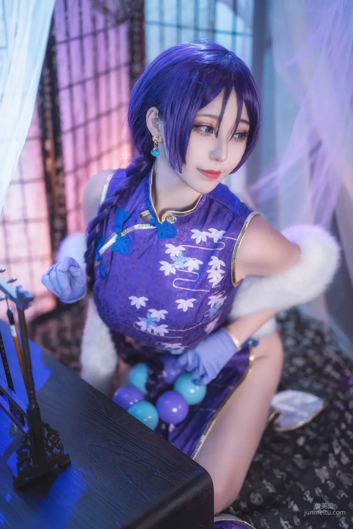 萌妹菌烨tako《FGO奶光旗袍》 [COSPLAY福利] 寫真集 4