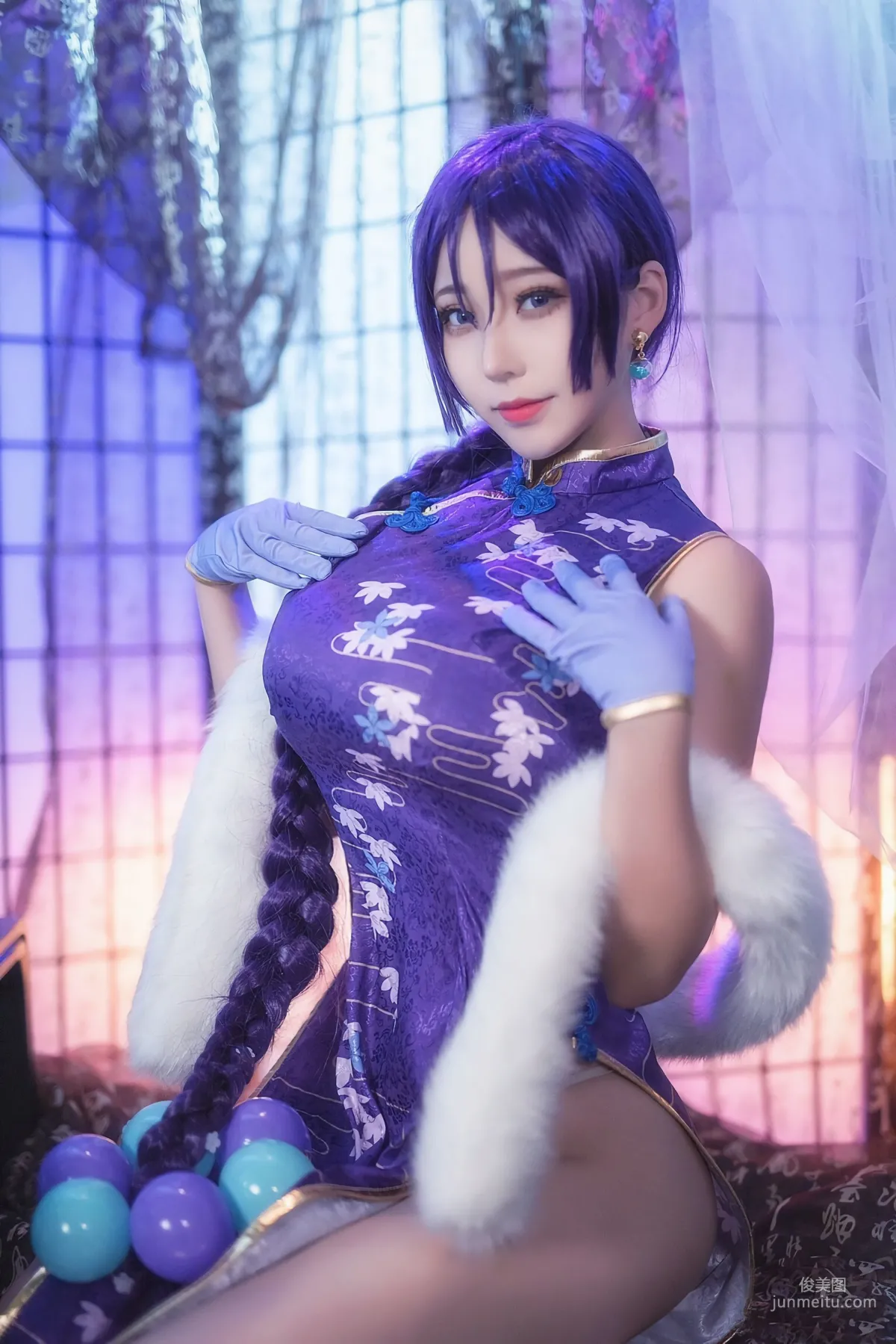 萌妹菌烨tako《FGO奶光旗袍》 [COSPLAY福利] 寫真集 13