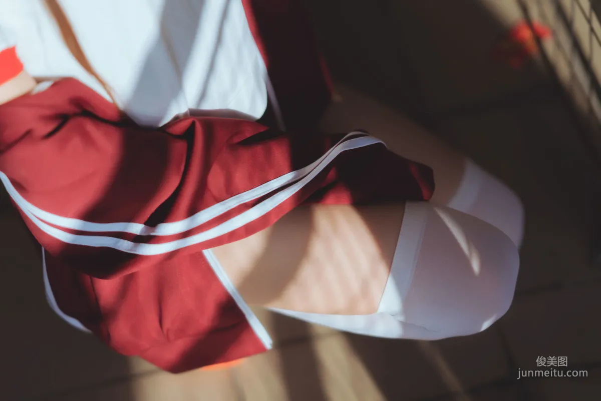 桜桃喵《紅色體操服》 [COSPLAY美女] 寫真集 5