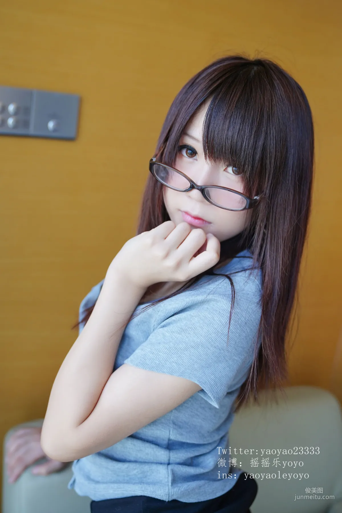 COSER搖搖樂yoyo《制服禦姐》 [COSPLAY福利] 寫真集 39