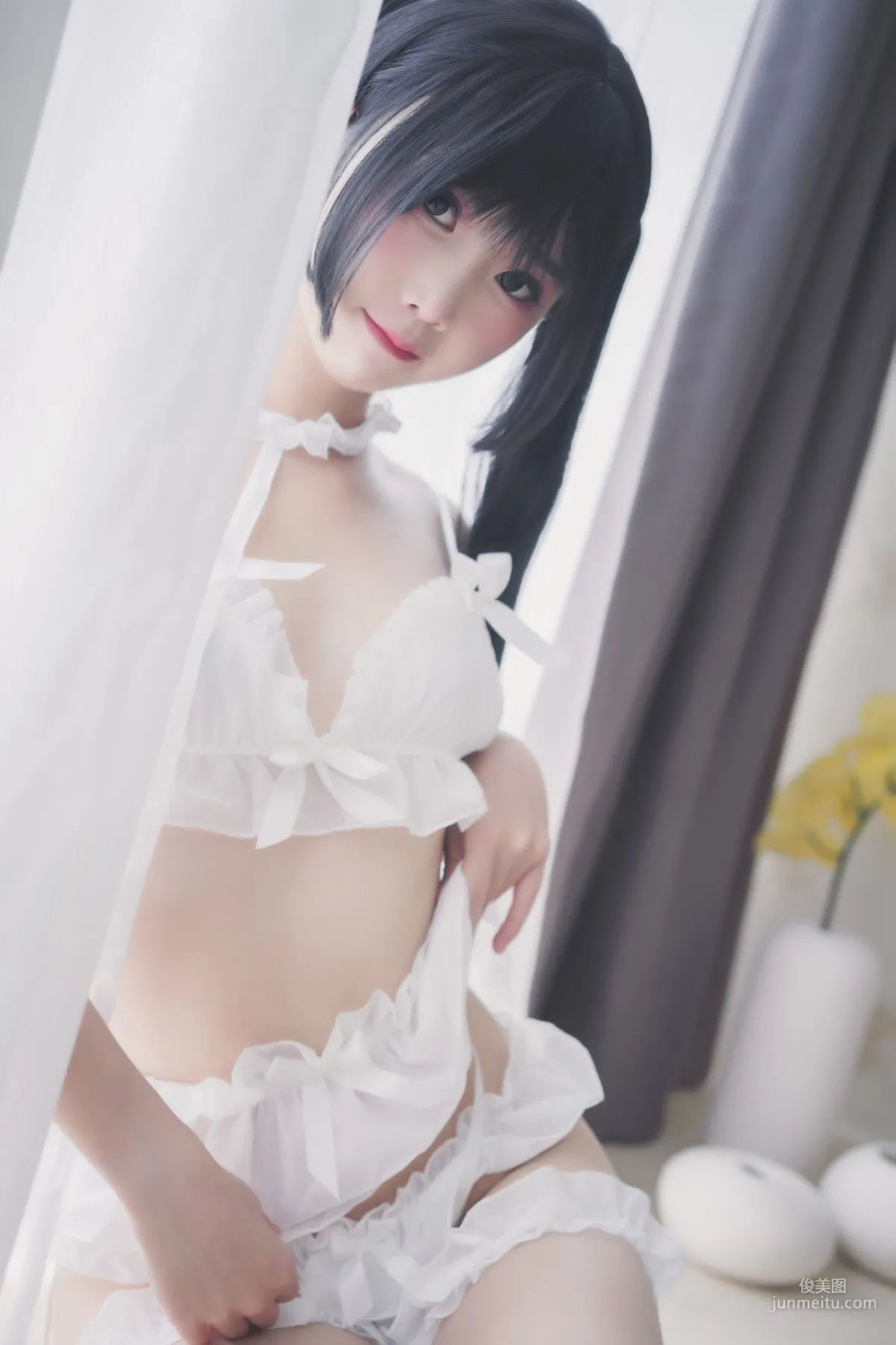 面餅仙兒《腦内少女 白内衣》 [福利COSPLAY] 寫真集 8