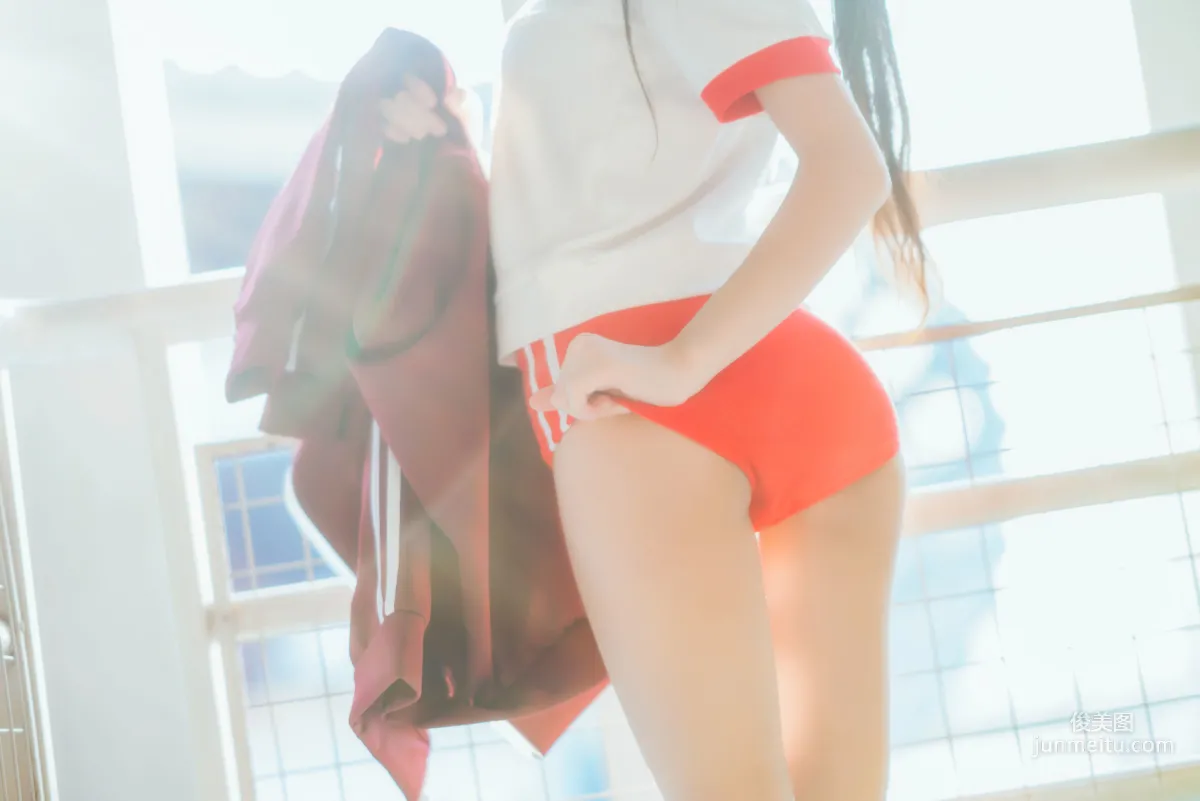 桜桃喵《紅色體操服》 [COSPLAY美女] 寫真集 35