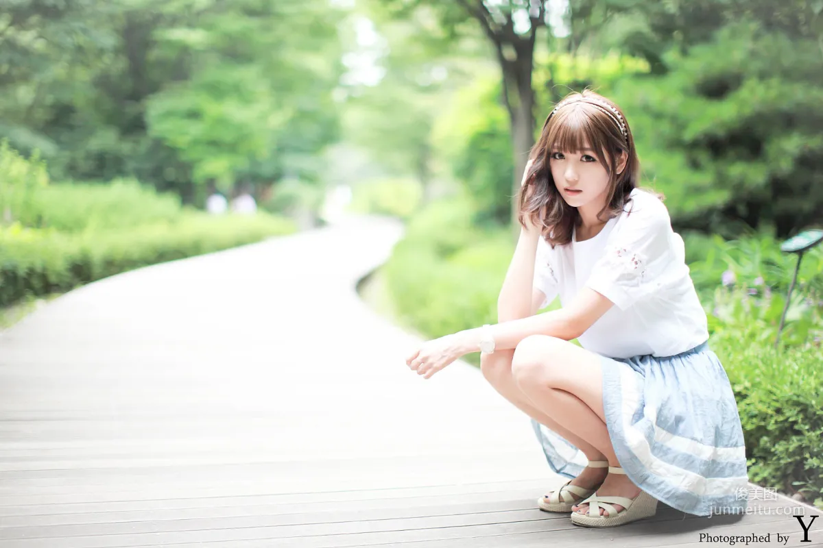 李恩慧《公園短裙外拍》 [韓國美女] 寫真集 41