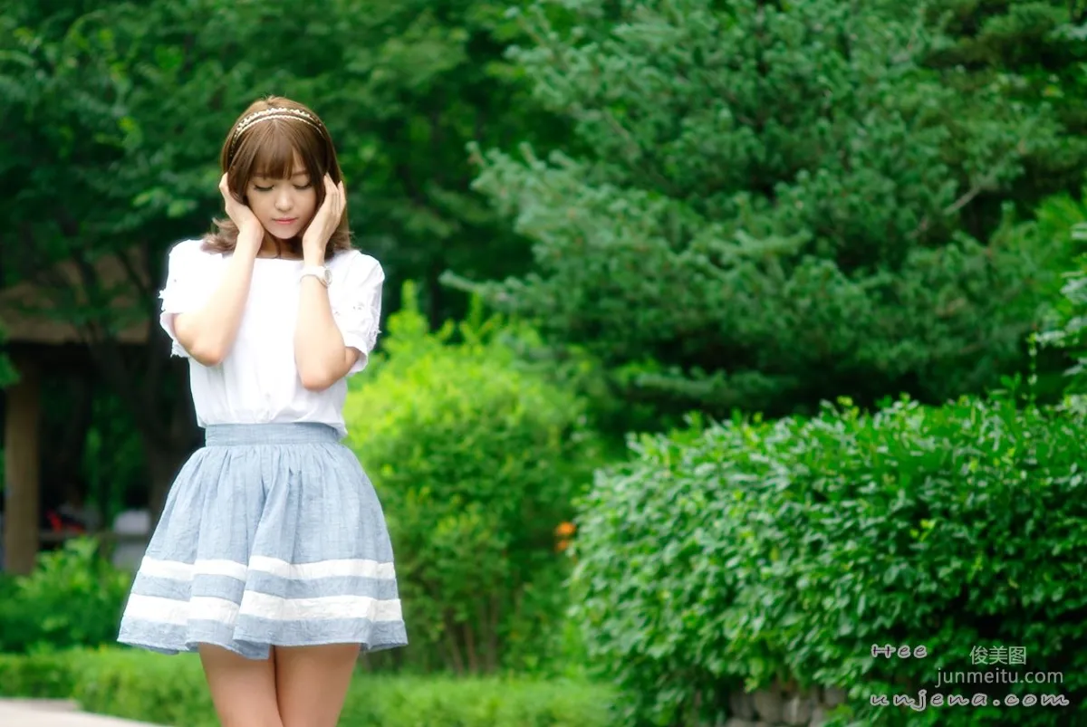 李恩慧《公園短裙外拍》 [韓國美女] 寫真集 37