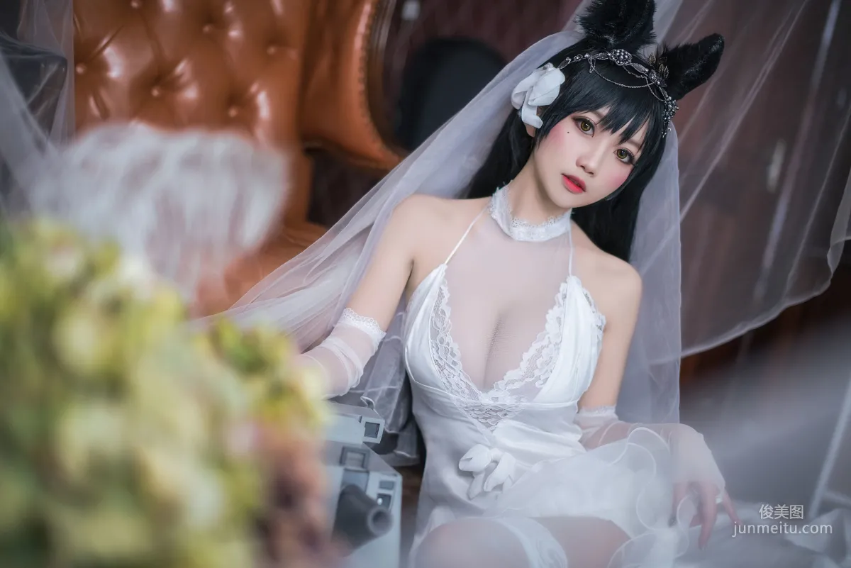 COSER鬼畜瑤《愛宕花嫁》 [COSPLAY福利] 寫真集 1