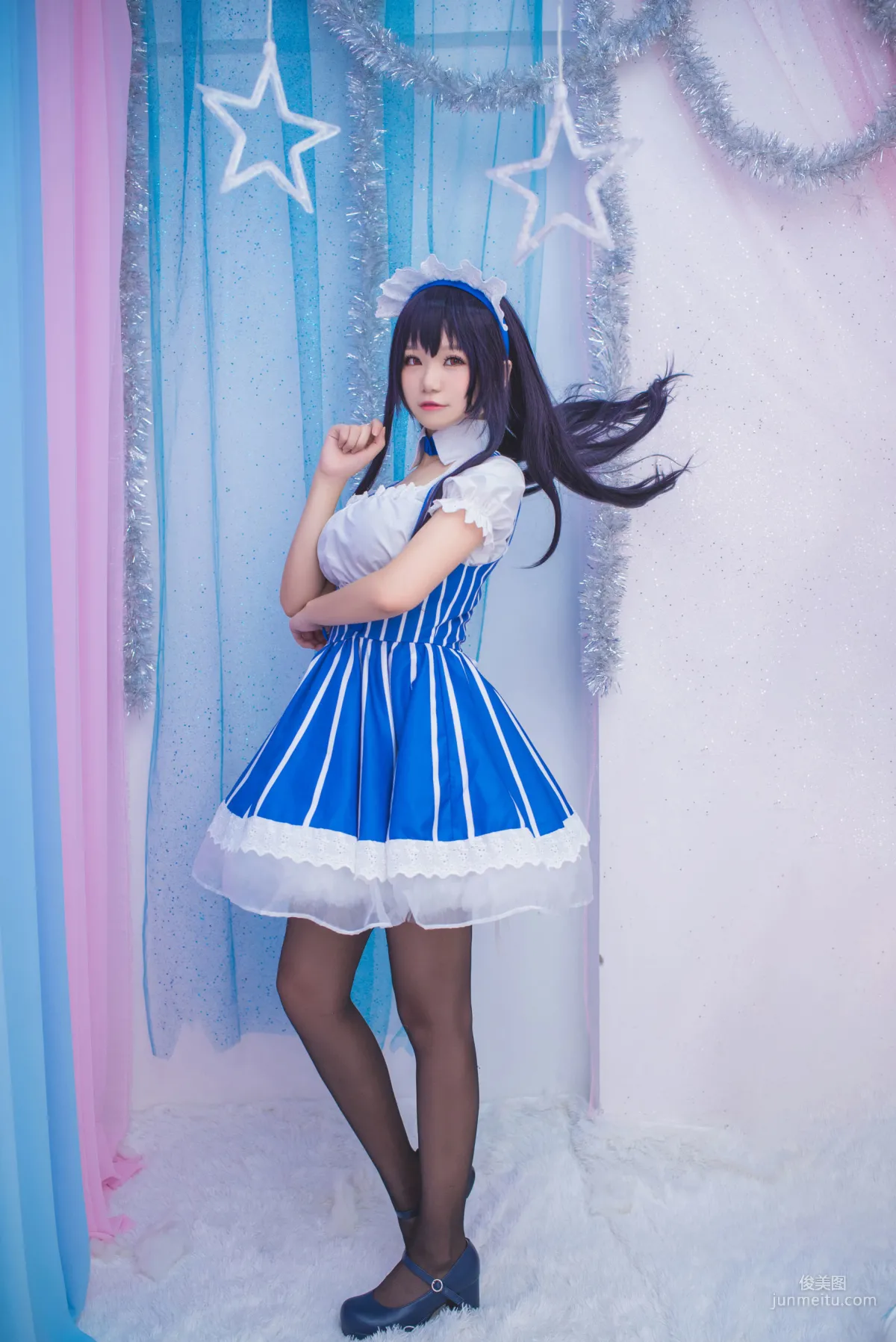 白金Saki《女仆》[COSPLAY福利] 写真集18