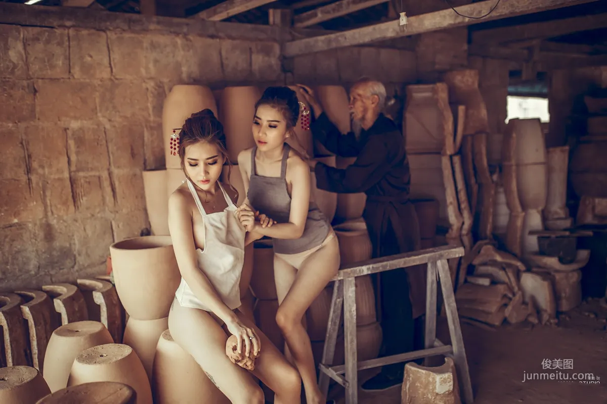 Thuy Nga Pham《越南陶瓷村》性感人體寫真集 52
