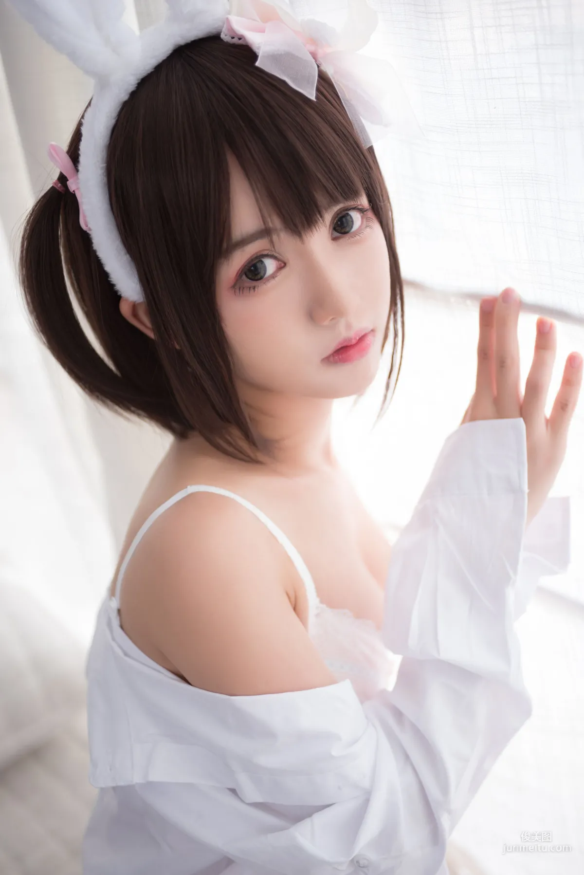 鳗魚霏兒《獸耳+白色蕾絲情趣》 [COSPLAY美女] 寫真集 2