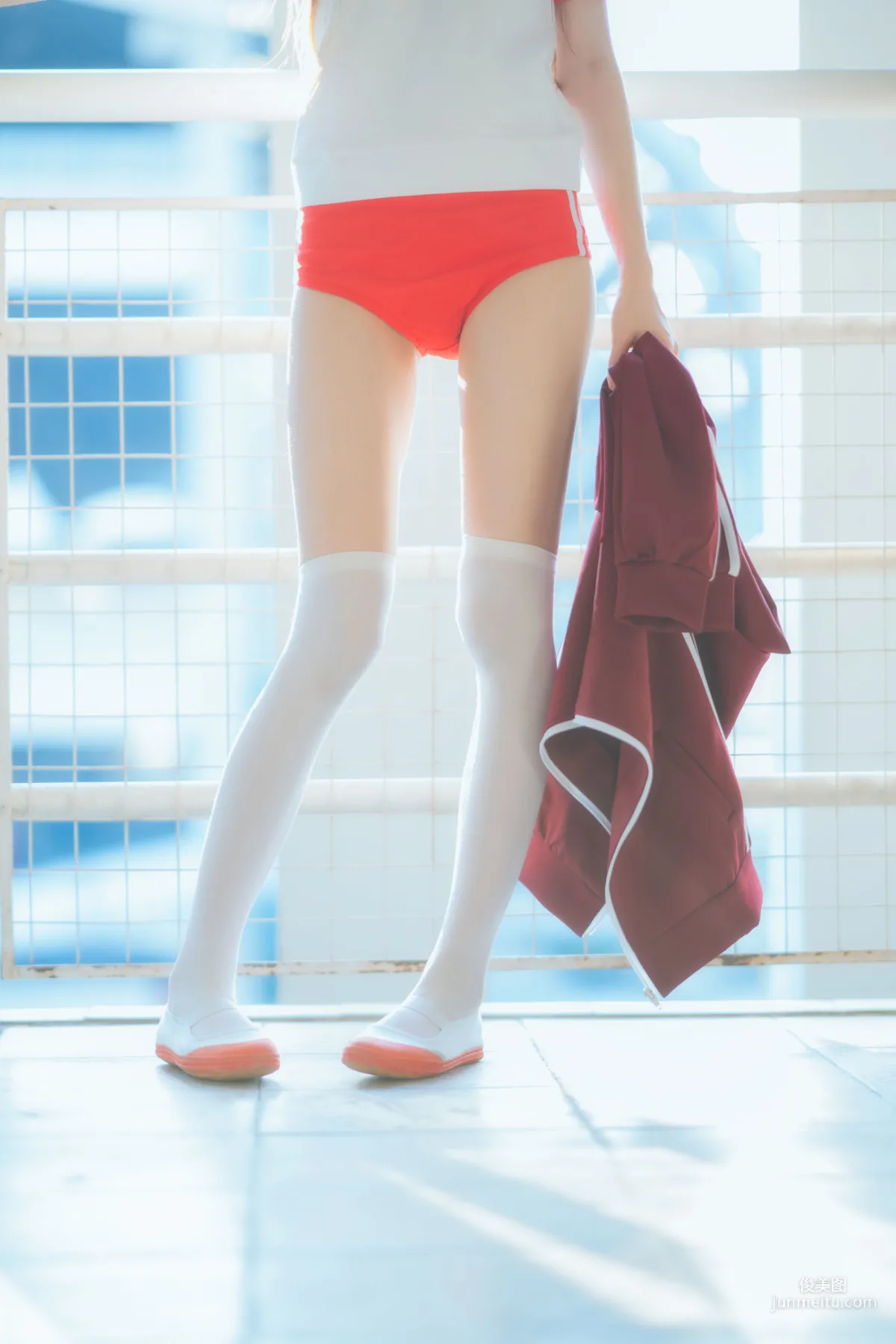 桜桃喵《紅色體操服》 [COSPLAY美女] 寫真集 33