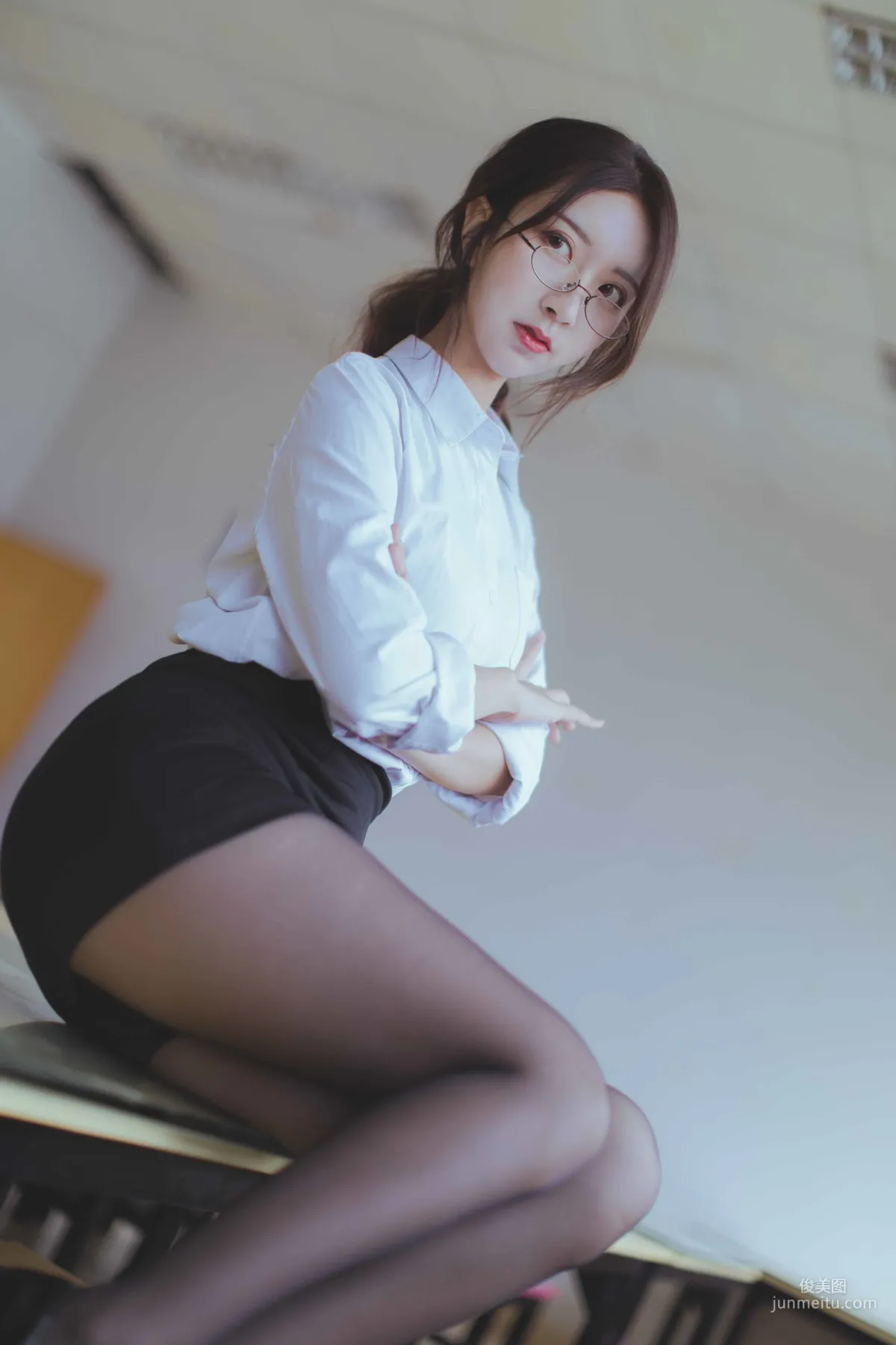 COSER黑川《黑絲教師》 [COSPLAY福利] 寫真集 3