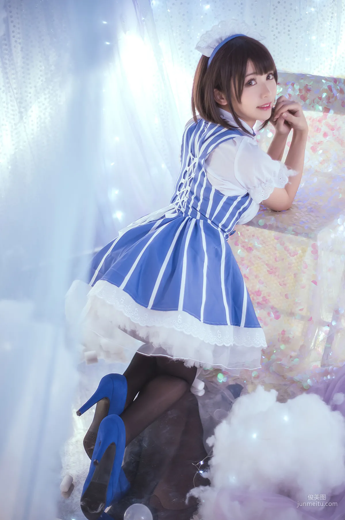 鳗鱼霏儿《加藤惠+女仆》  [COSPLAY美女] 写真集13