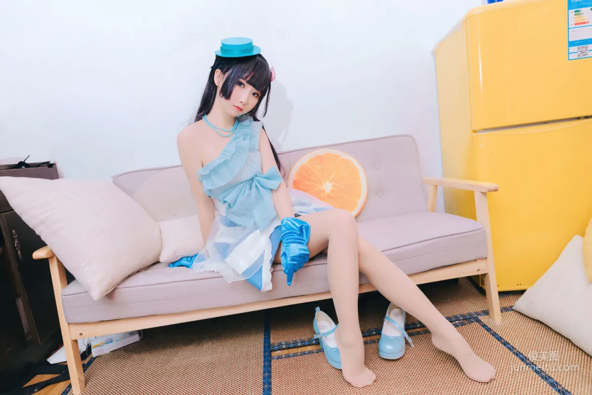 面饼仙儿《黑猫打歌服》 [福利COSPLAY] 写真集10