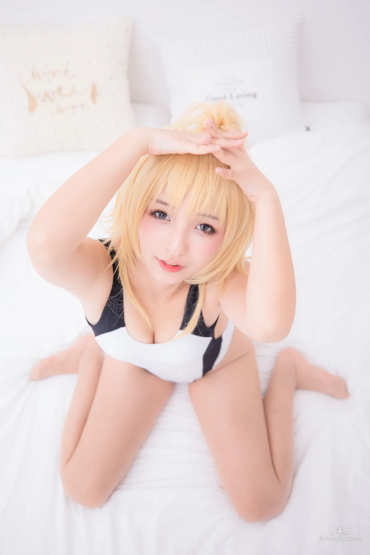 神楽坂真冬《貞德泳裝》 [COSPLAY少女] 寫真集 48
