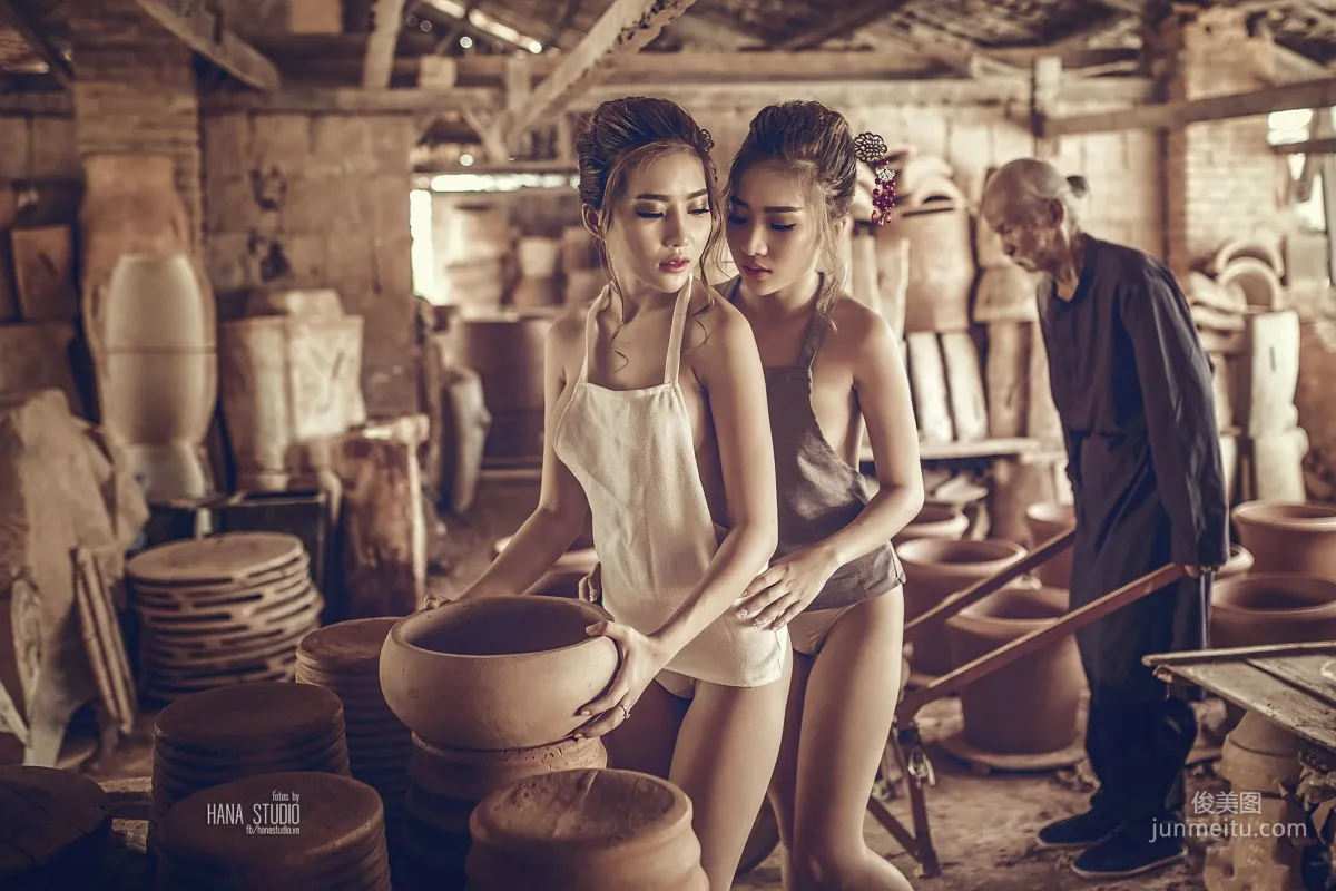 Thuy Nga Pham《越南陶瓷村》性感人體寫真集 54