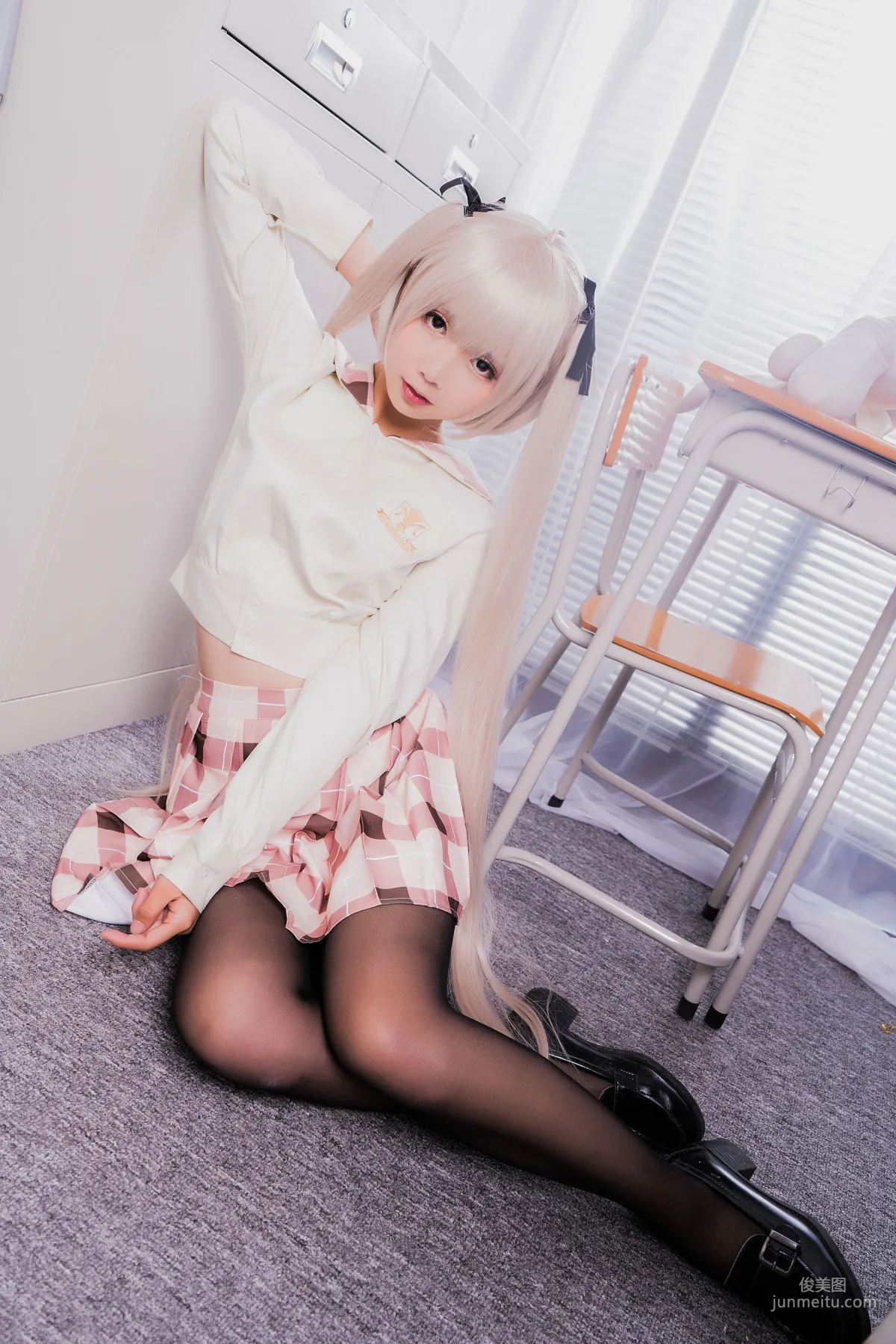 COSER面餅仙兒《黑絲穹妹》 [福利COSPLAY] 寫真集 31