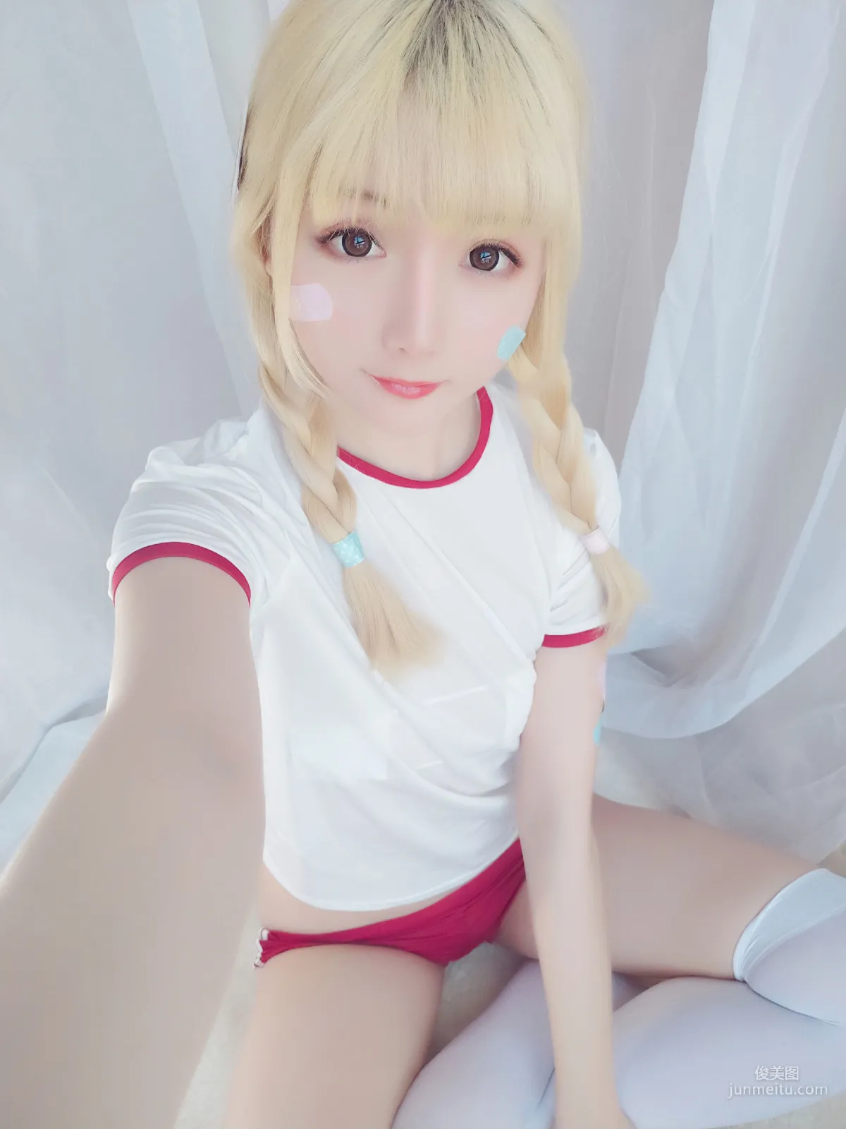 星之遲遲 《弱氣學園包》 [福利COSPLAY] 寫真集 58