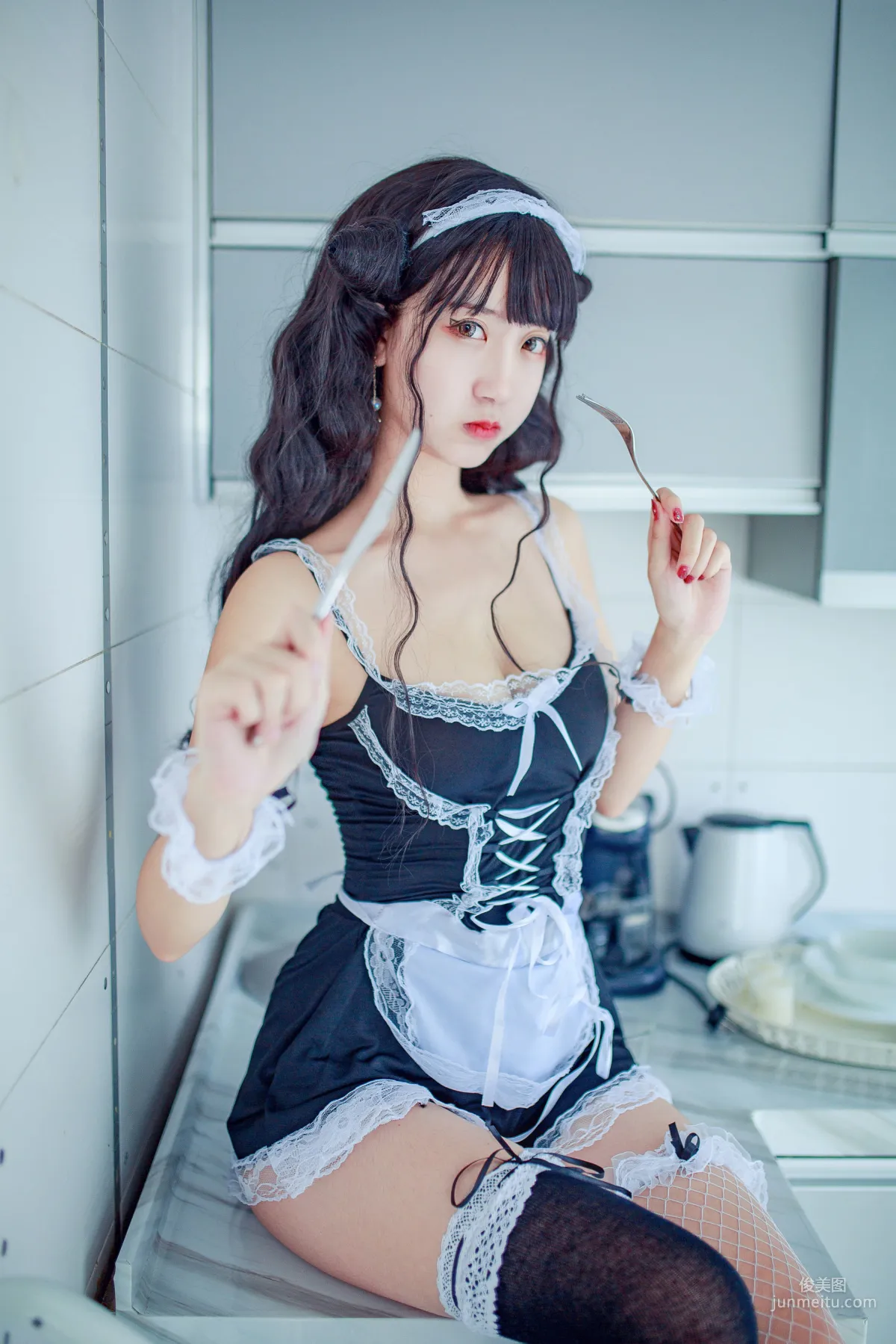COSER黑川《小惡魔女仆裝》 [COSPLAY少女] 寫真集 13