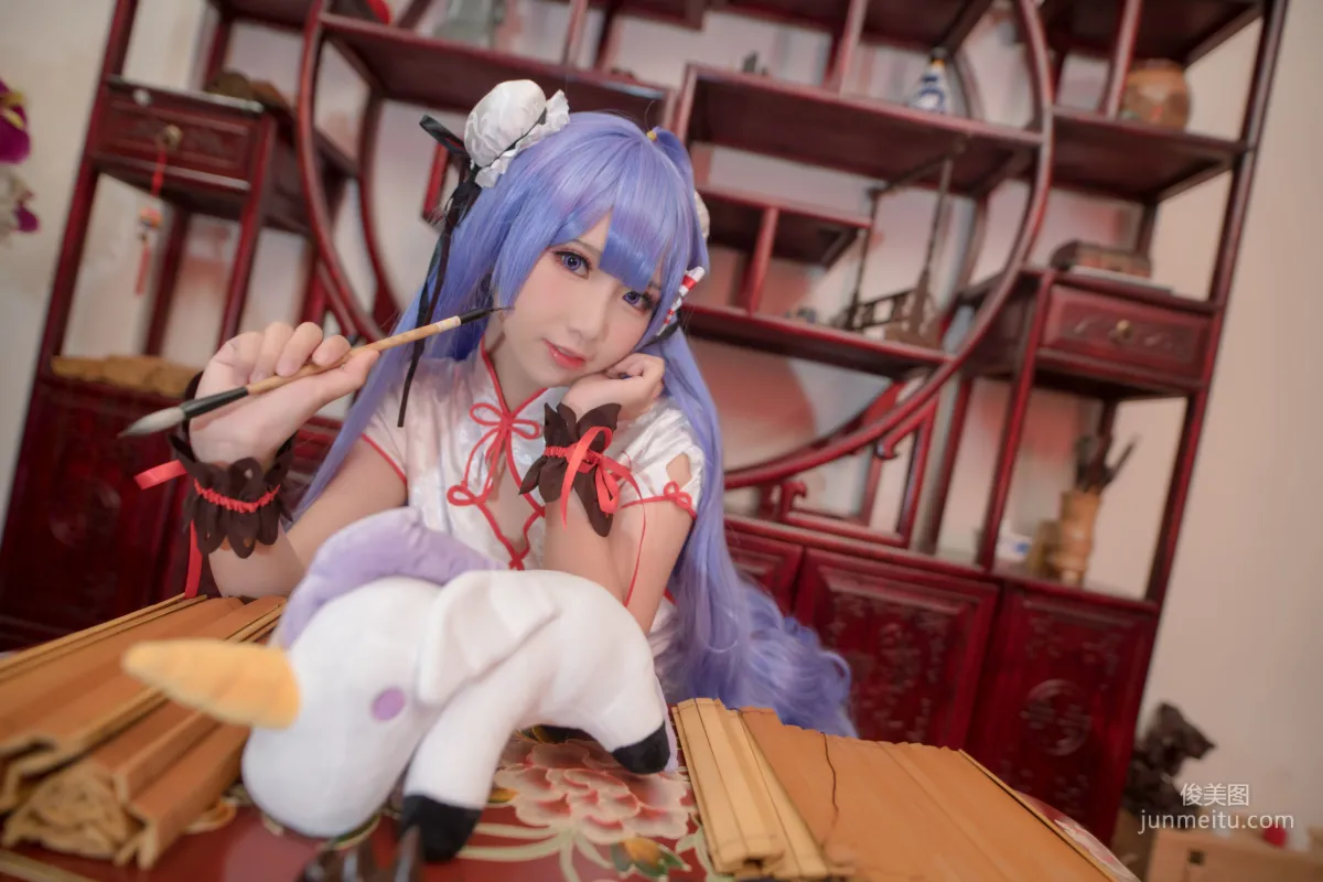 面饼仙儿《旗袍COS》 [福利COSPLAY] 写真集8