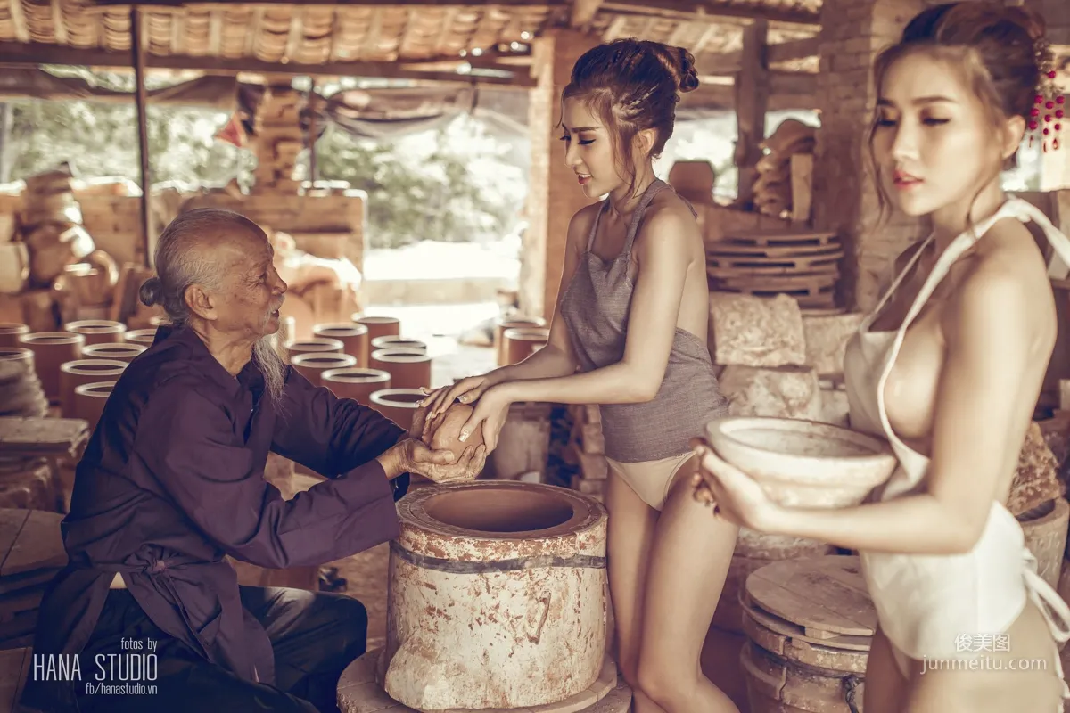 Thuy Nga Pham《越南陶瓷村》性感人體寫真集 43
