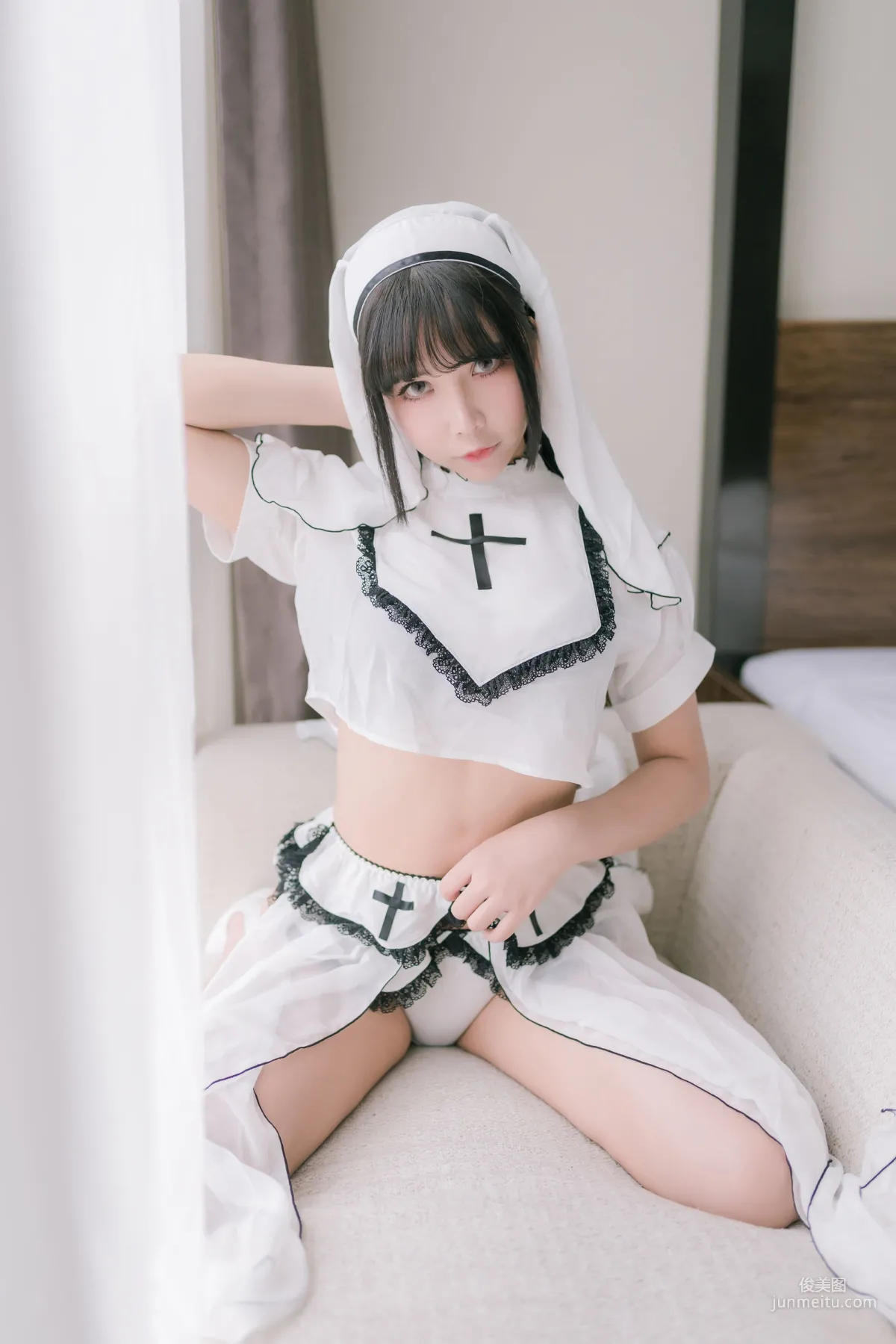 COSER抱走莫子aa《純白修女》 [COSPLAY美女] 寫真集 30