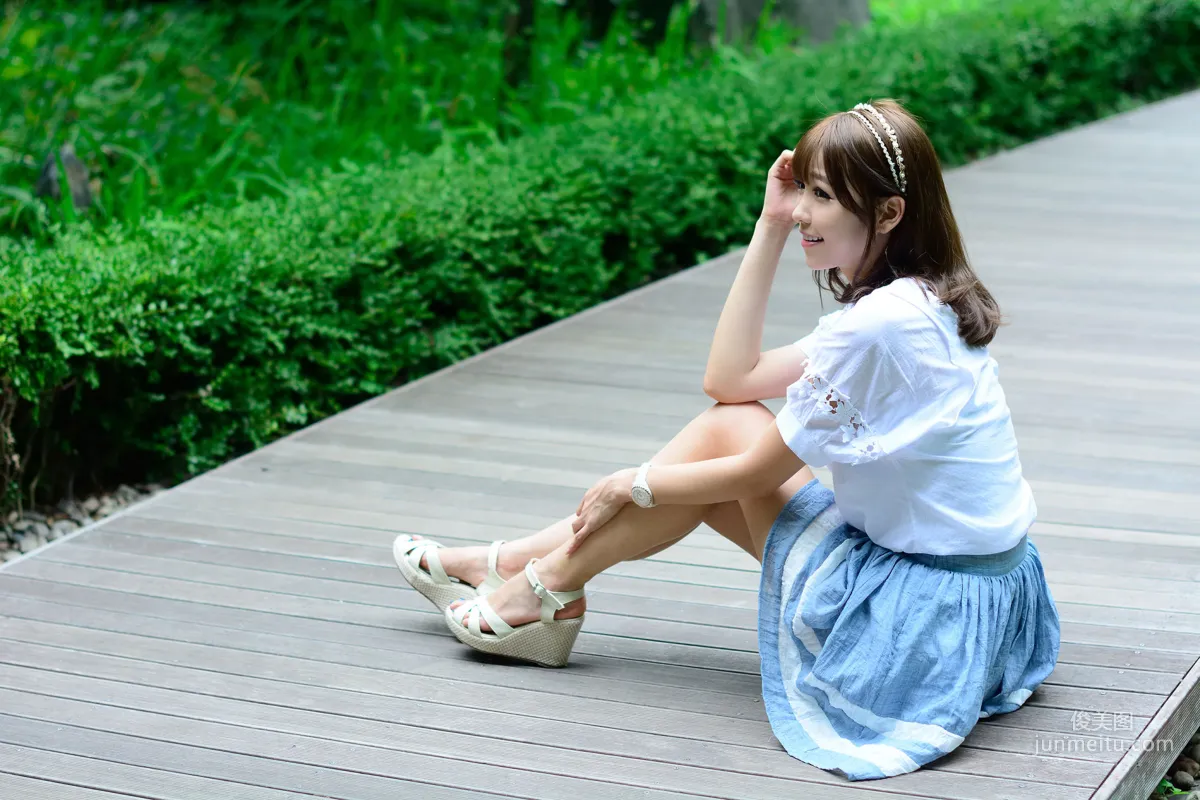 李恩慧《公園短裙外拍》 [韓國美女] 寫真集 30