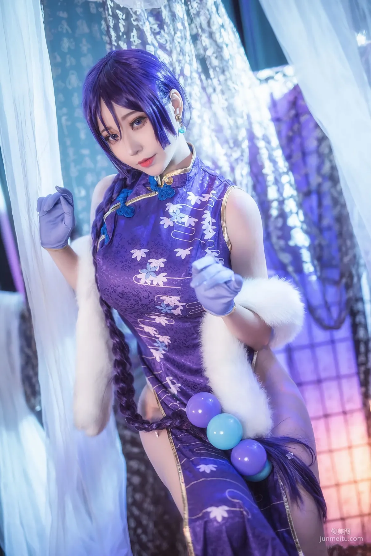 萌妹菌烨tako《FGO奶光旗袍》 [COSPLAY福利] 寫真集 16