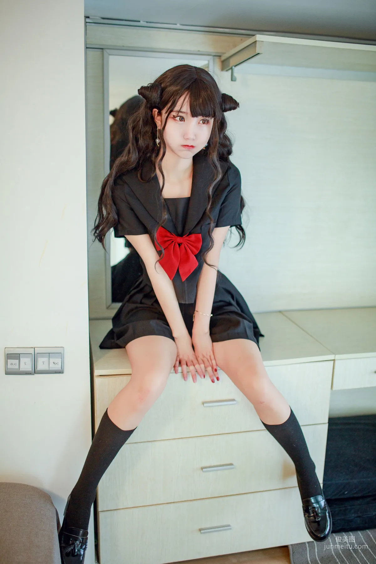 COSER黑川《小惡魔JK》 [COSPLAY福利] 寫真集 32
