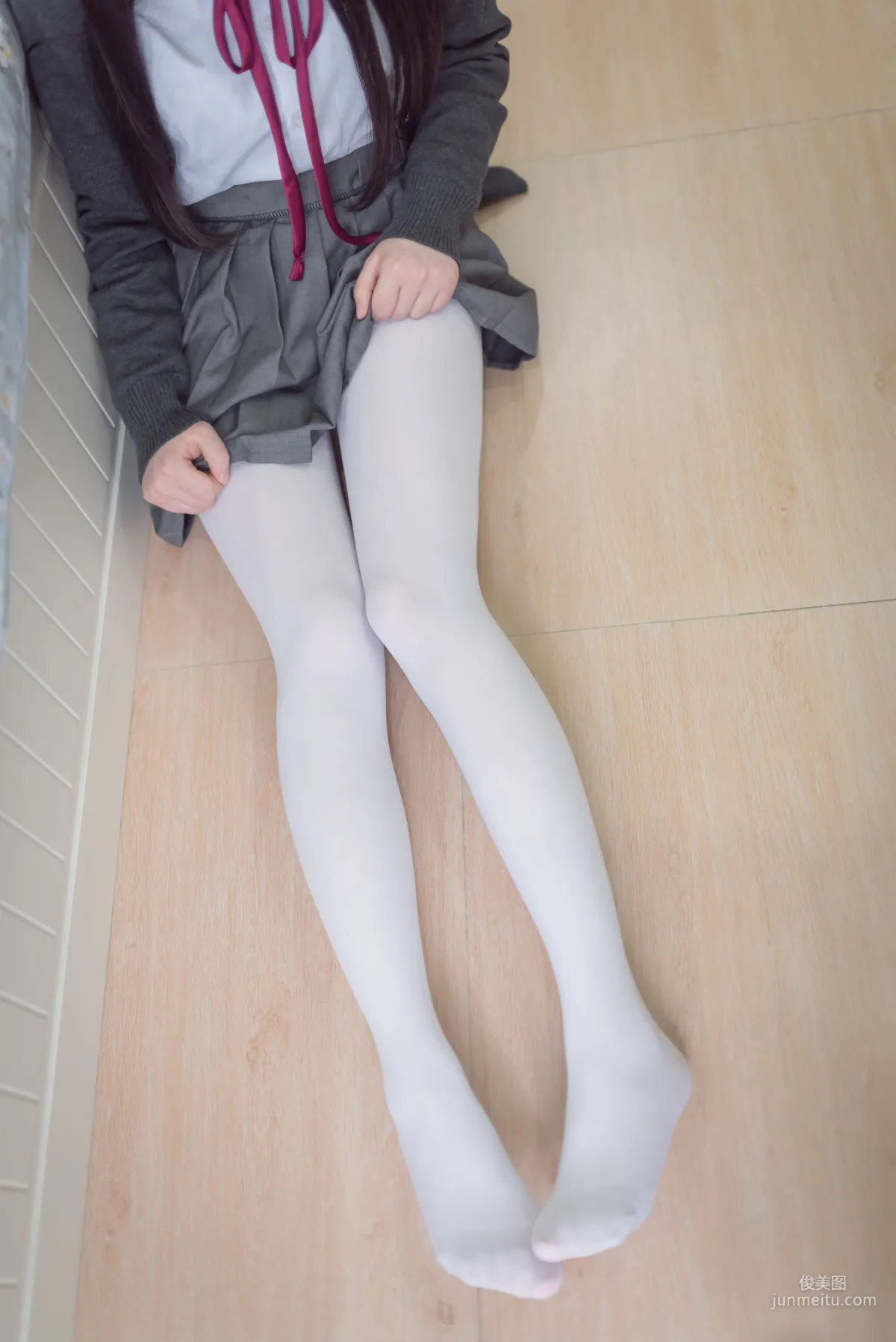 雪琪SAMA 《JK白絲》 [福利COSPLAY] 寫真集 46