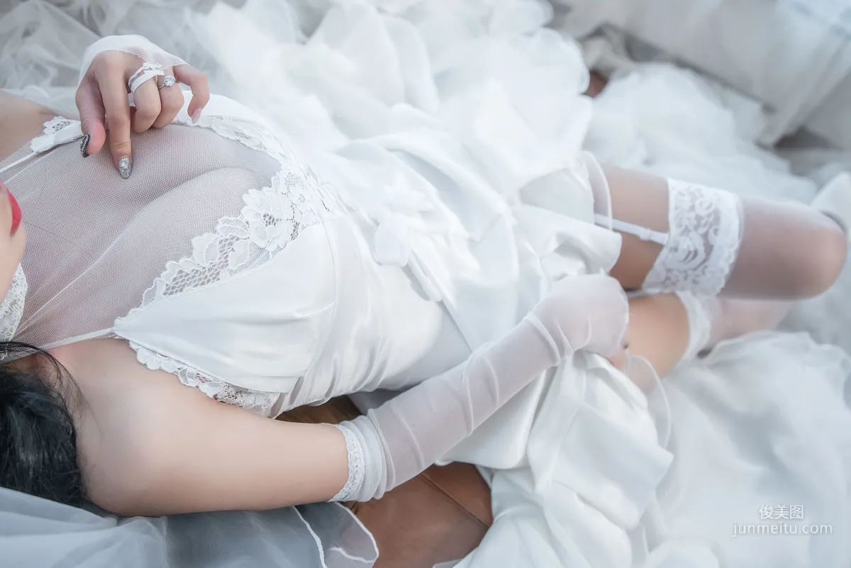 COSER鬼畜瑤《愛宕花嫁》 [COSPLAY福利] 寫真集 21