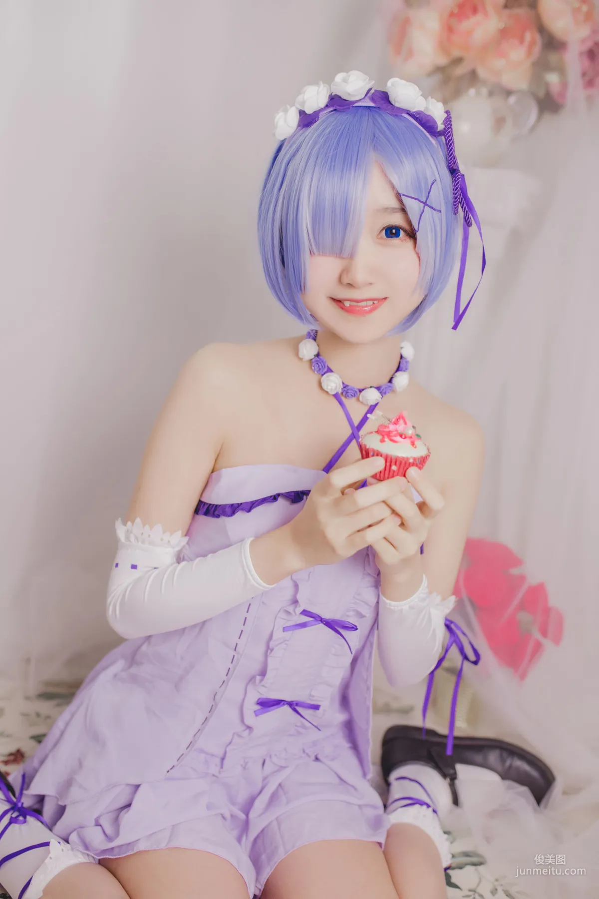 木綿綿OwO《雷姆生日》 [COSER美女] 寫真集 15