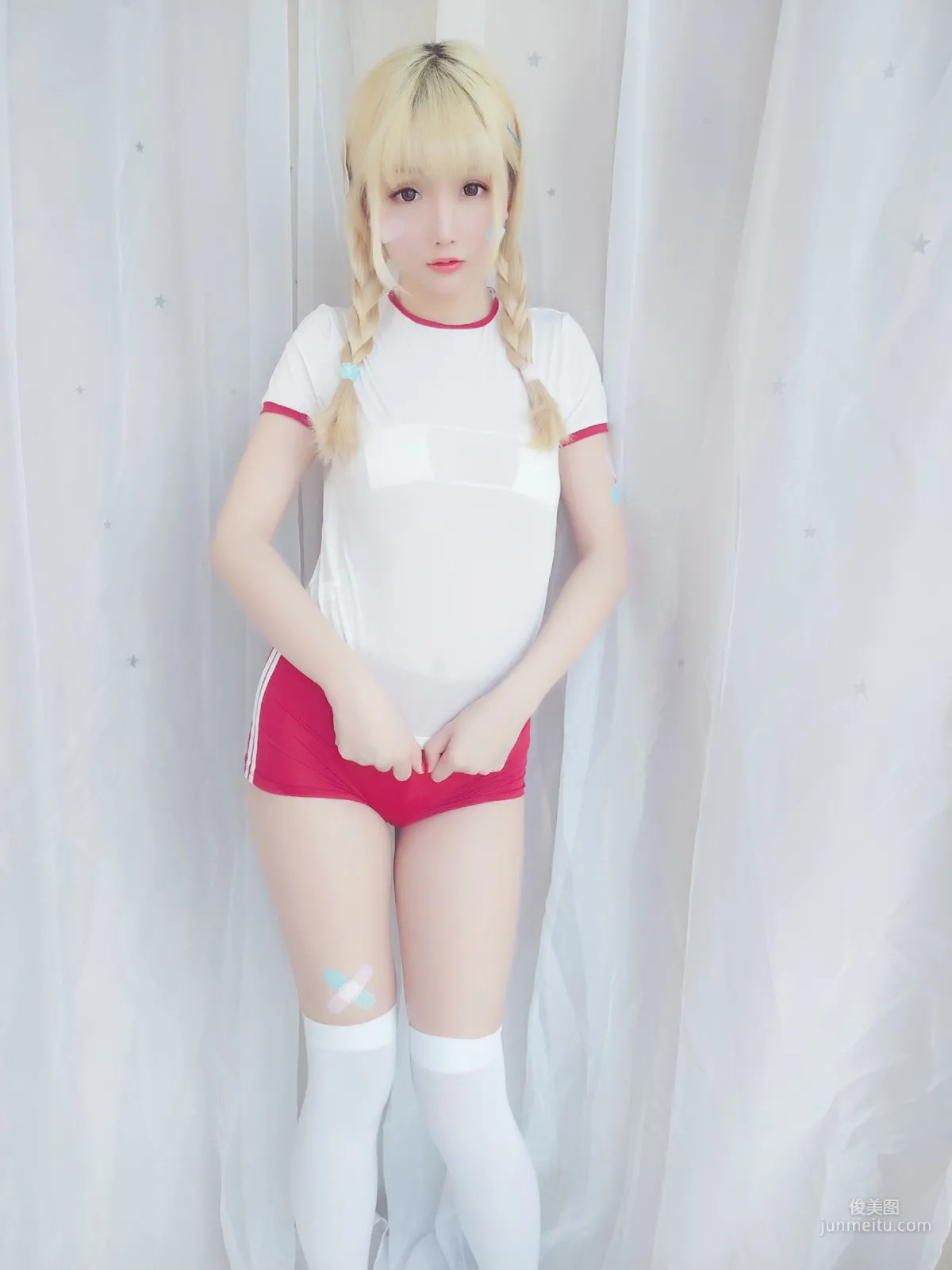 星之遲遲 《弱氣學園包》 [福利COSPLAY] 寫真集 49