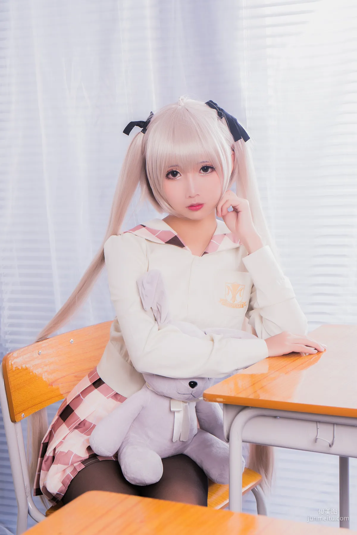 COSER面餅仙兒《黑絲穹妹》 [福利COSPLAY] 寫真集 46