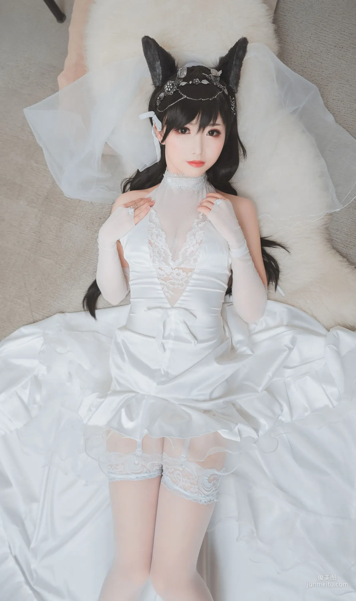 面餅仙兒《愛宕花嫁》 [福利COSPLAY] 寫真集 20