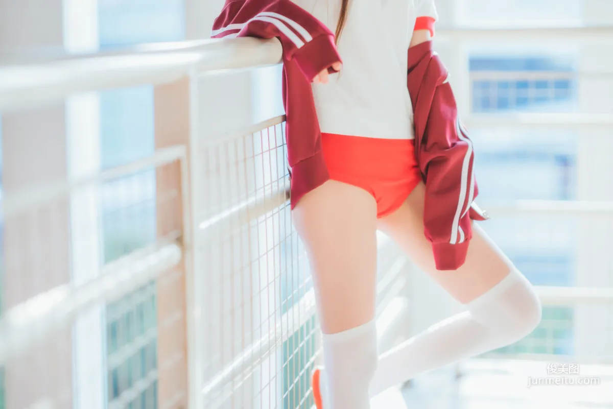 桜桃喵《紅色體操服》 [COSPLAY美女] 寫真集 21